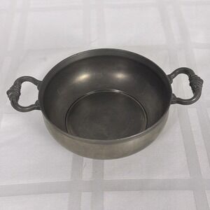 Antique Royal Holland Pewter two Handled Bowl